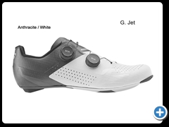 Anthracite / White