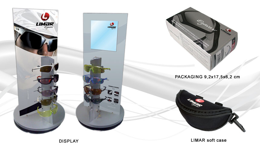 Albabici Cycling Products -&nbsp; Limar Eyewear Display