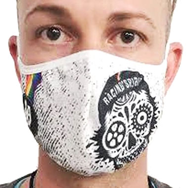 AirProtect Face Mask - Racing Skull AirProtect Face Mask - Racing Skull